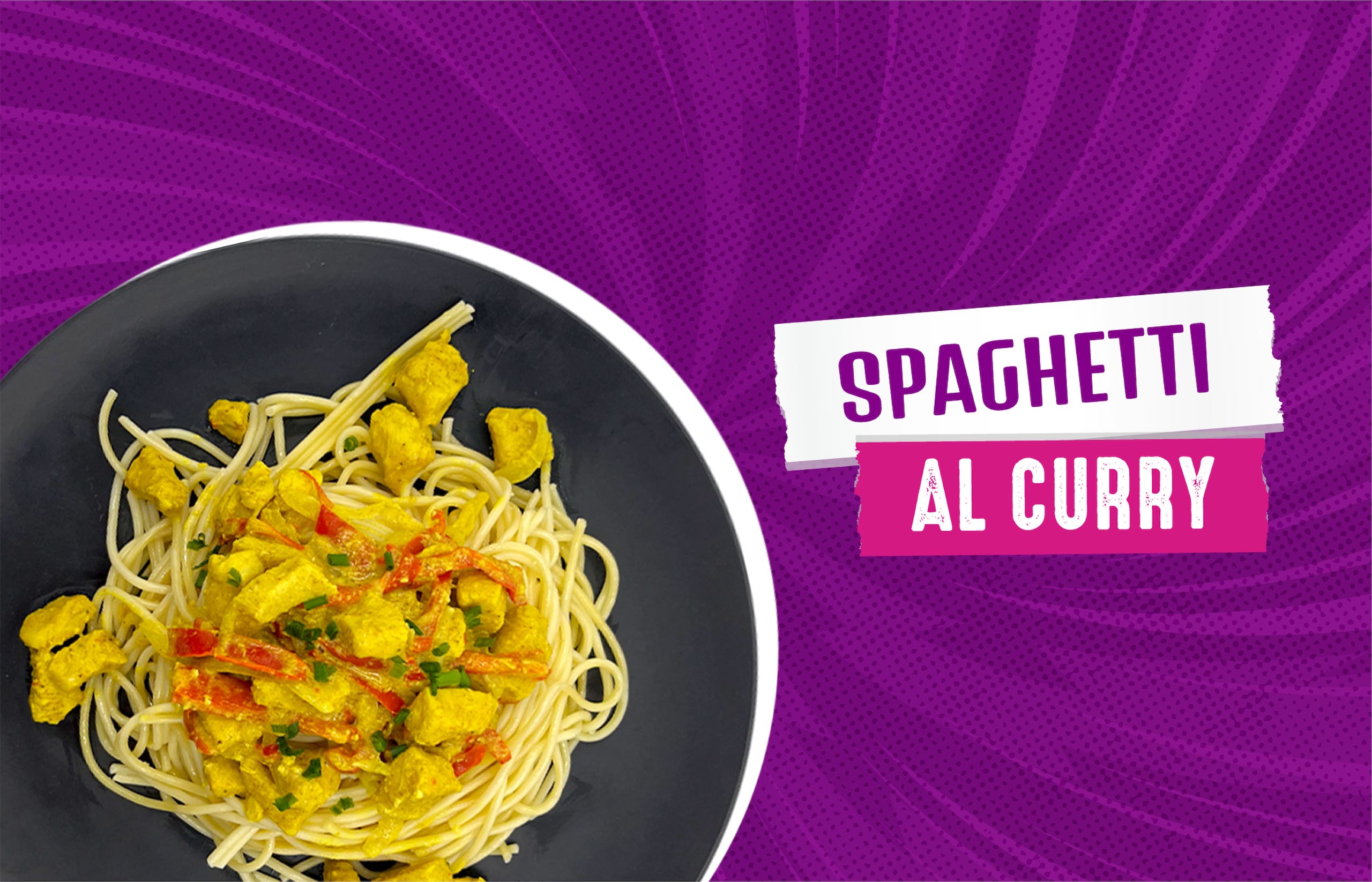 Spaguetti al curry