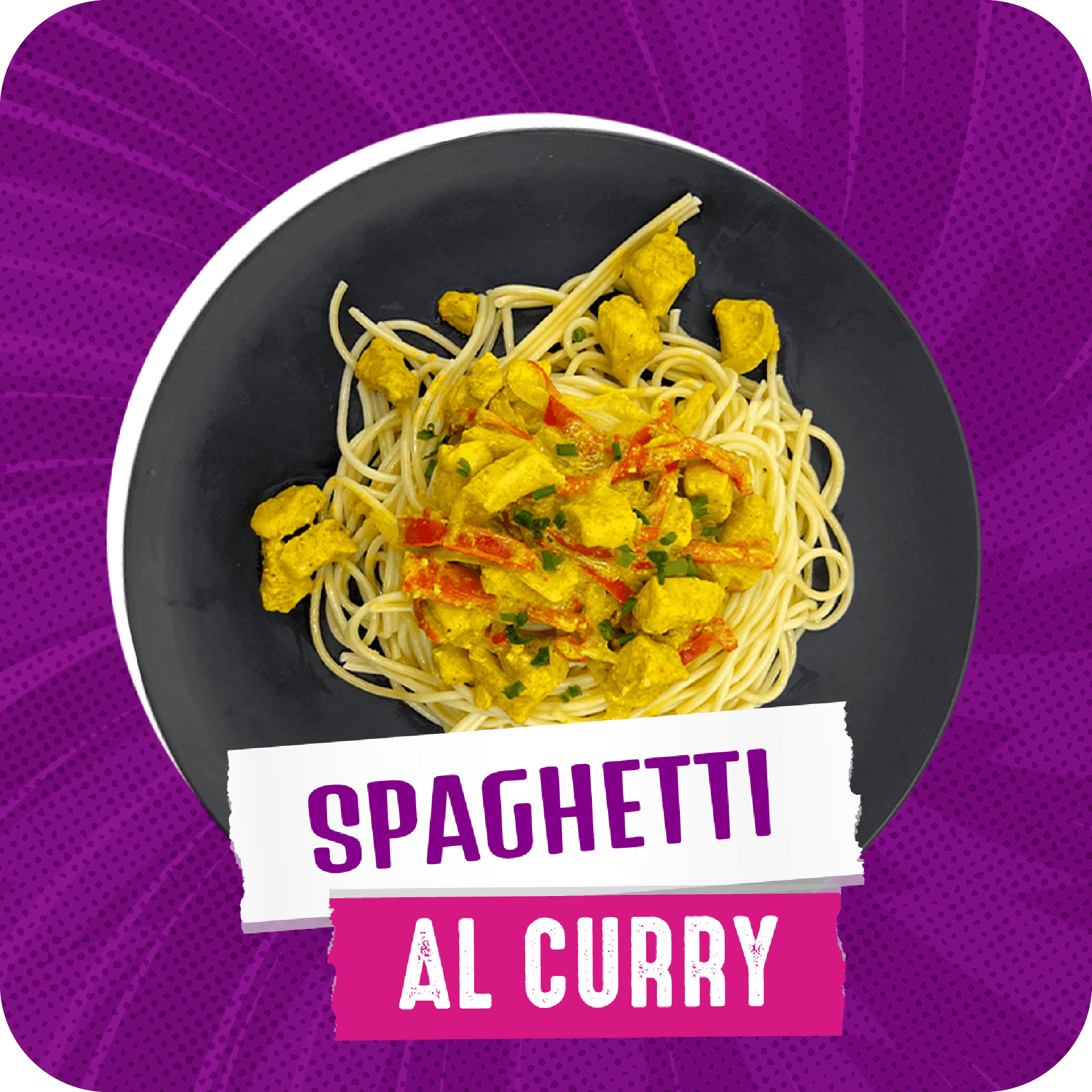 Spaguetti al curry