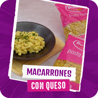 Macarrones con queso