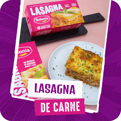 Lasagna de carne