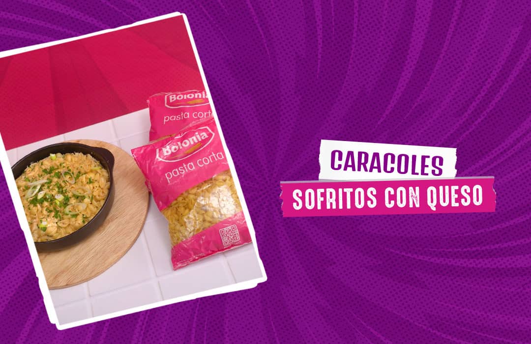 Caracoles sofritos con queso