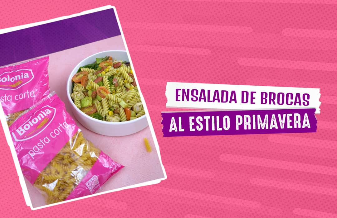 Ensalada de brocas al estilo primavera