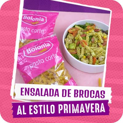 Ensalada de brocas al estilo primavera
