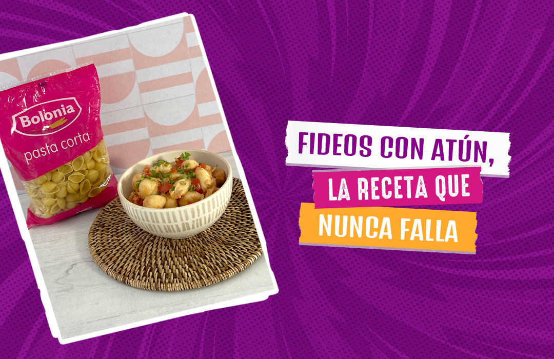 Fideos con Atún, la receta que nunca falla